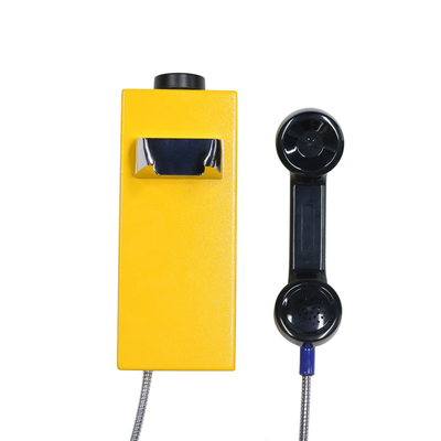 SS GSM Điện thoại chống phá hoại Dây xoắn ốc thân thép