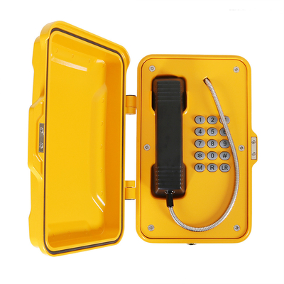Đúc chết Điện thoại chịu thời tiết SIP2.0 75-90db IP67 POE