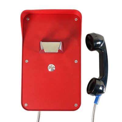 IP65 SIP Tự động quay số khẩn cấp Điện thoại khẩn cấp 65VDC Thép cán nguội