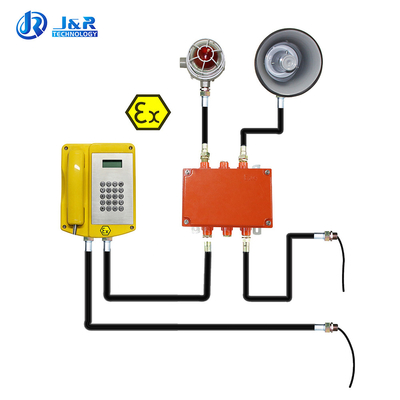 Giá tốt. Điện thoại phát sóng chống cháy nổ SIP âm thanh và ánh sáng để thăm dò dầu trực tuyến