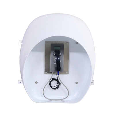 Vỏ bọc điện thoại bằng sợi thủy tinh Polyester được gia cố bằng sợi thủy tinh Chống phá hoại âm thanh cho môi trường ồn ào