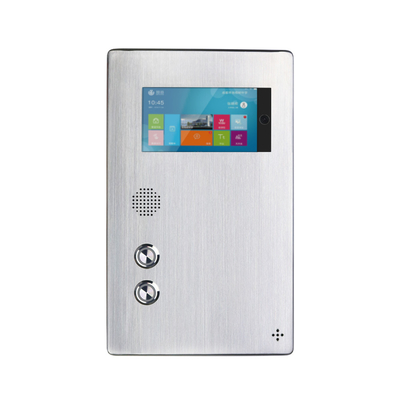 Màn hình thông minh LCD 1024 * 600 Điểm trợ giúp Video Điện thoại liên lạc nội bộ